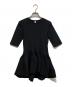 CFCL（シーエフシーエル）の古着「POTTERY SHORT SLEEVE FLARE TOP」｜ブラック