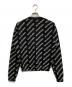 BALENCIAGA (バレンシアガ) オールオーバーロゴニット ブラック サイズ:SIZE XS：30000円