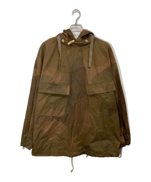 NIGEL CABOURN（ナイジェルケーボン）NIGEL CABOURN (ナイジェルケーボン) GUNNER SMOCK ブラウン サイズ:48の古着・服飾アイテム