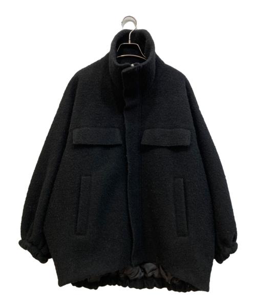 IENA（イエナ）IENA (イエナ) プードルボンディングブルゾンコート ブラック サイズ:SIZE 38の古着・服飾アイテム