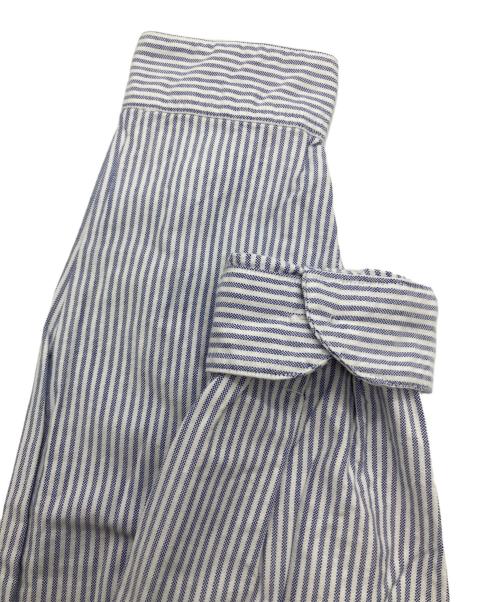 DANTON（ダントン）DANTON (ダントン) バンドカラーシャツ ブルー サイズ:36の古着・服飾アイテム