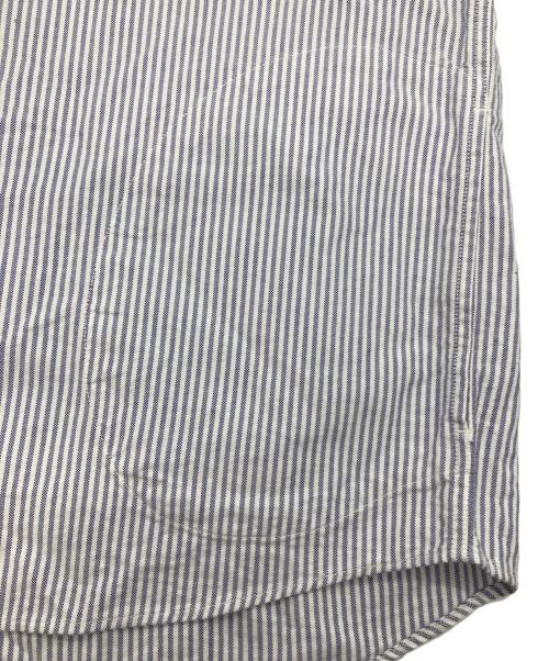 DANTON（ダントン）DANTON (ダントン) バンドカラーシャツ ブルー サイズ:36の古着・服飾アイテム