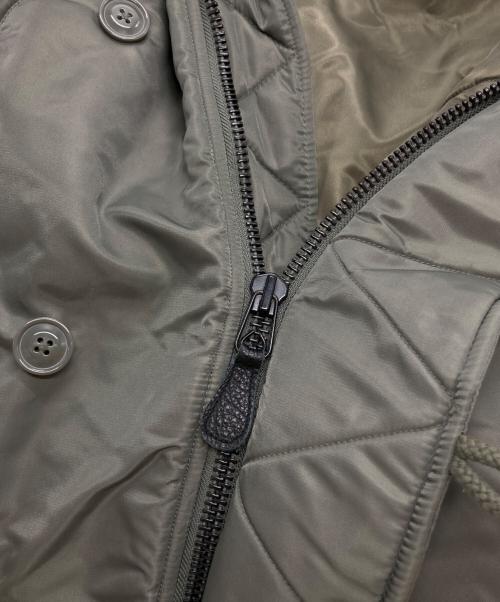 HOUSTON（ヒューストン）HOUSTON (ヒューストン) N-3B FLIGHT JACKET カーキ サイズ:Mの古着・服飾アイテム