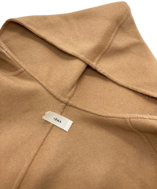 IENA（イエナ）IENA (イエナ) ダブルフェイス デザインマント ブラウン サイズ:FREEの古着・服飾アイテム