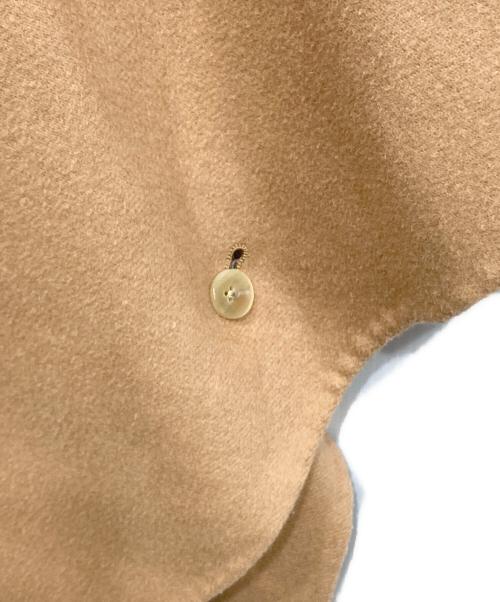 IENA（イエナ）IENA (イエナ) ダブルフェイス デザインマント ブラウン サイズ:FREEの古着・服飾アイテム