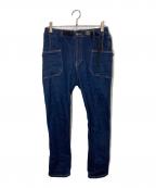 GRIP SWANYグリップスワニー）の古着「ジョグ３Dキャンプ デニムパンツ」｜インディゴ