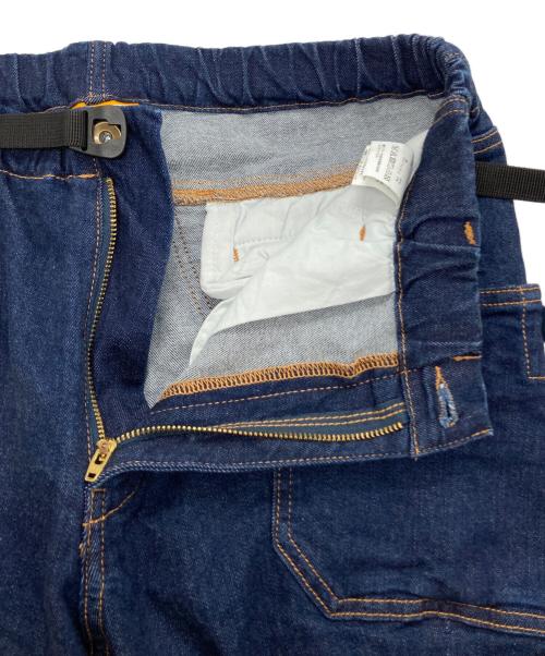 GRIP SWANY（グリップスワニー）GRIP SWANY (グリップスワニー) ジョグ３Dキャンプ デニムパンツ インディゴ サイズ:Sの古着・服飾アイテム