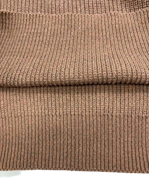 Binghamton Knitting（ビンガムトンニッティングカンパニー）binghamton knitting (ビンガムトンニッティングカンパニー) コットンニット ブラウン サイズ:XLの古着・服飾アイテム