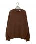 binghamton knitting（ビンガムトンニッティングカンパニー）の古着「コットンニット」｜ブラウン