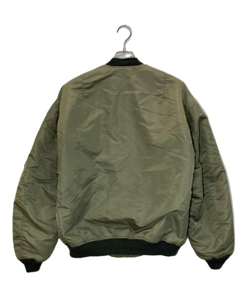 gold（ゴールド）gold (ゴールド) CLIMASHIELD PADDING MA-1 ブルゾン グリーン サイズ:Sの古着・服飾アイテム