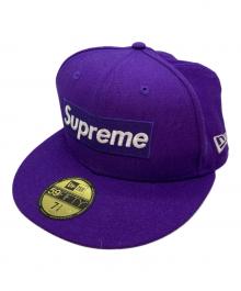 SUPREME×New Era（シュプリーム×ニューエラ）の古着「World Famous Box Logo cap」｜パープル