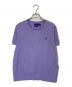 POLO RALPH LAUREN（ポロ・ラルフローレン）の古着「半袖ニット」｜パープル