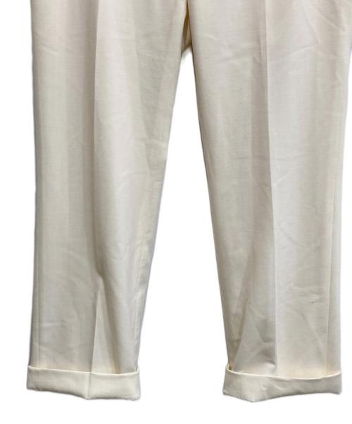 LAUREN RALPH LAUREN（ローレンラルフローレン）LAUREN RALPH LAUREN (ローレンラルフローレン) ウールスラックス ベージュ サイズ:8の古着・服飾アイテム