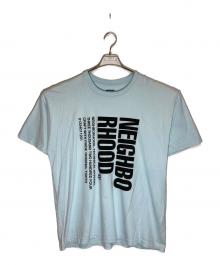 NEIGHBORHOOD（ネイバーフッド）の古着「プリントTシャツ」｜ブルー