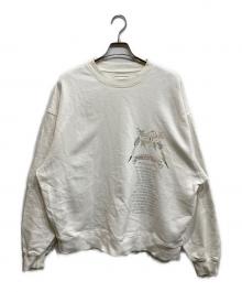 MONKEY TIME（モンキータイム）の古着「プリントスウェット」｜ホワイト