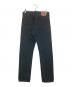 LEVI'S (リーバイス) 501後染めブラックデニムパンツ ブラック サイズ:W34×L34：8000円
