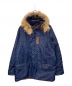 HOUSTONヒューストン）の古着「N-3B フライトジャケット」｜ネイビー