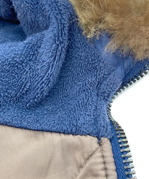 HOUSTON（ヒューストン）HOUSTON (ヒューストン) N-3B フライトジャケット ネイビー サイズ:XLの古着・服飾アイテム