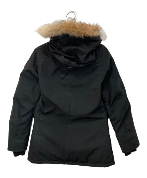 CANADA GOOSE（カナダグース）CANADA GOOSE (カナダグース) Charlotte Parka ブラック サイズ:Sの古着・服飾アイテム