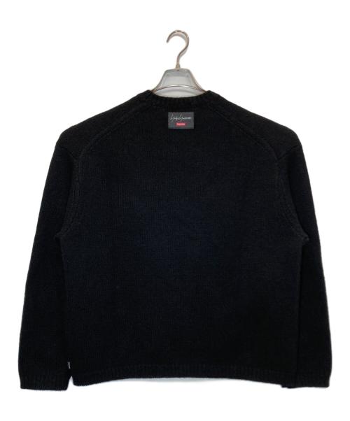 YOHJI YAMAMOTO（ヨウジヤマモト）YOHJI YAMAMOTO (ヨウジヤマモト) Supreme (シュプリーム) Sweater ブラック サイズ:Lの古着・服飾アイテム