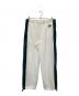 NIKE（ナイキ）の古着「Velour Track Pant」｜ホワイト×グリーン