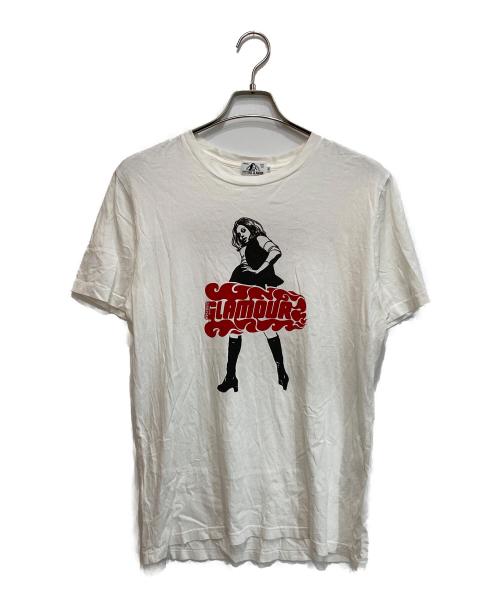 Hysteric Glamour（ヒステリックグラマー）Hysteric Glamour (ヒステリックグラマー) VIXEN GIRL TEE ホワイト サイズ:Ⅿの古着・服飾アイテム