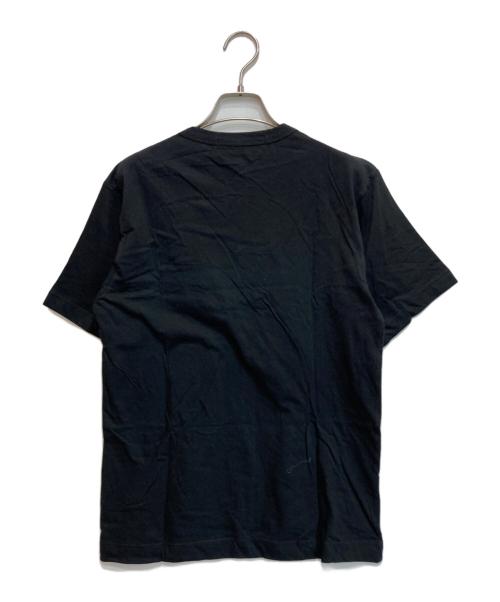 COMME des GARCONS SHIRT（コムデギャルソンシャツ）COMME des GARCONS SHIRT (コムデギャルソンシャツ) VネックTシャツ ブラック サイズ:Sの古着・服飾アイテム