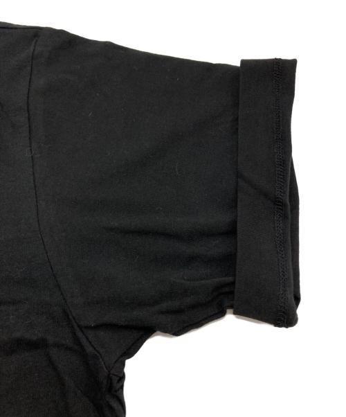 COMME des GARCONS SHIRT（コムデギャルソンシャツ）COMME des GARCONS SHIRT (コムデギャルソンシャツ) VネックTシャツ ブラック サイズ:Sの古着・服飾アイテム