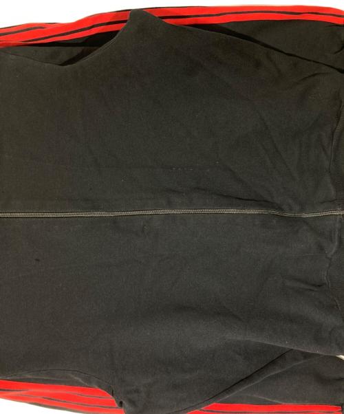 adidas（アディダス）adidas (アディダス) 70-80’sトラックジャケット ブラック×レッド サイズ:7の古着・服飾アイテム