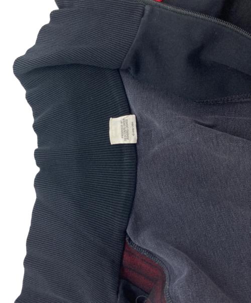 adidas（アディダス）adidas (アディダス) 70-80’sトラックジャケット ブラック×レッド サイズ:7の古着・服飾アイテム