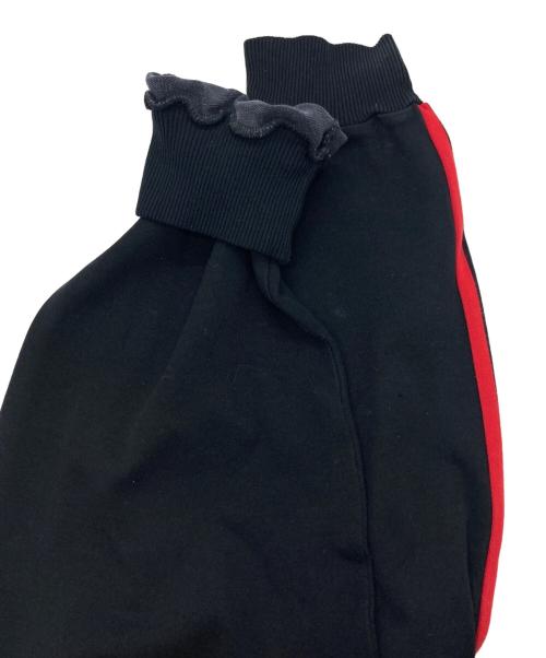 adidas（アディダス）adidas (アディダス) 70-80’sトラックジャケット ブラック×レッド サイズ:7の古着・服飾アイテム