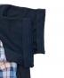 中古・古着 COMME des GARCONS HOMME (コムデギャルソン オム) パッチワークtシャツ ネイビー×グレー サイズ:Ⅿ：5000円