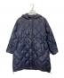 TAION（タイオン）の古着「別注フーデットダウンコート」｜ネイビー