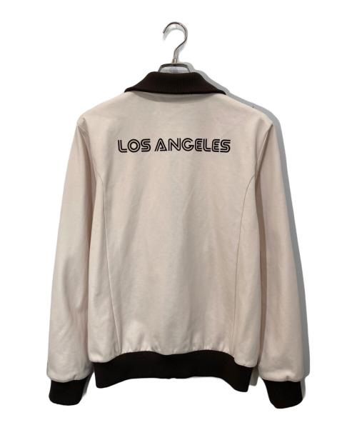 adidas（アディダス）adidas (アディダス) ロサンゼルスFC オリジナルス トラックトップ ベージュ サイズ:Lの古着・服飾アイテム