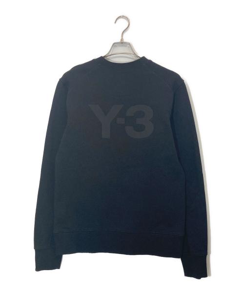 Y-3（ワイスリー）Y-3 (ワイスリー) CLASSIC BACK LOGO CREW SWEATSHIRT ブラック サイズ:Ⅿの古着・服飾アイテム