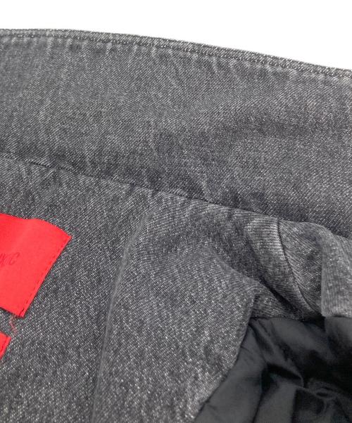 KUSIKOHC（クシコック）KUSIKOHC (クシコック) Multi Rivet Denim Jacket グレー サイズ:Ⅿの古着・服飾アイテム