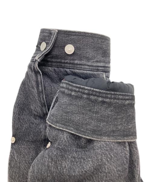 KUSIKOHC（クシコック）KUSIKOHC (クシコック) Multi Rivet Denim Jacket グレー サイズ:Ⅿの古着・服飾アイテム