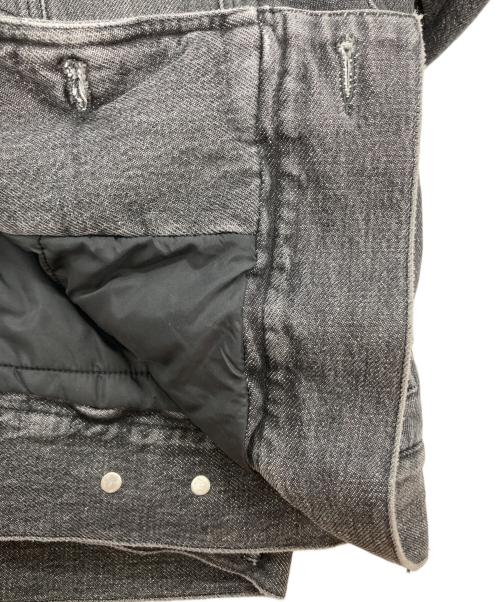 KUSIKOHC（クシコック）KUSIKOHC (クシコック) Multi Rivet Denim Jacket グレー サイズ:Ⅿの古着・服飾アイテム