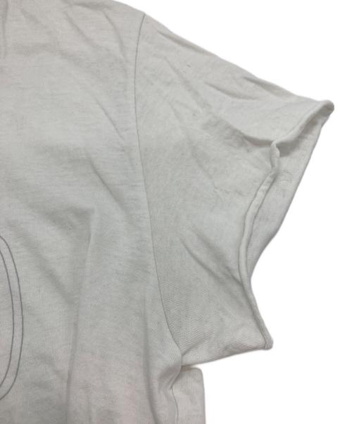 PROJECT G/R（プロジェクト ジーアール）PROJECT G/R (プロジェクト ジーアール) スプリットtシャツ ホワイト サイズ:1の古着・服飾アイテム