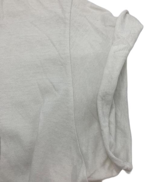 PROJECT G/R（プロジェクト ジーアール）PROJECT G/R (プロジェクト ジーアール) スプリットtシャツ ホワイト サイズ:1の古着・服飾アイテム