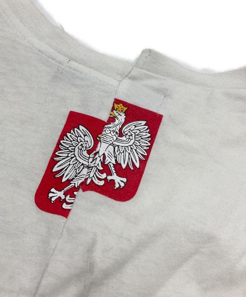 PROJECT G/R（プロジェクト ジーアール）PROJECT G/R (プロジェクト ジーアール) スプリットtシャツ ホワイト サイズ:1の古着・服飾アイテム