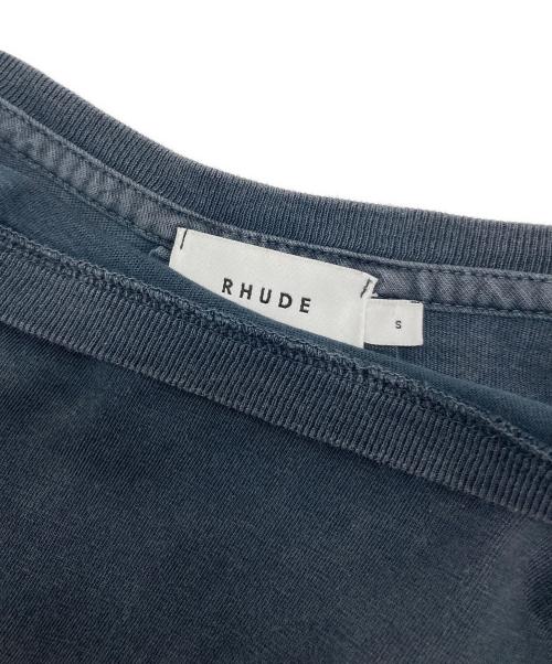 RHUDE（ルード）RHUDE (ルード) Moonlight Tee グレー サイズ:Sの古着・服飾アイテム