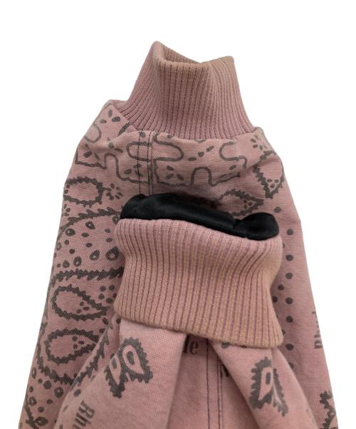 RHUDE（ルード）RHUDE (ルード) ペイズリーダックブルゾン ピンク サイズ:Ⅿの古着・服飾アイテム