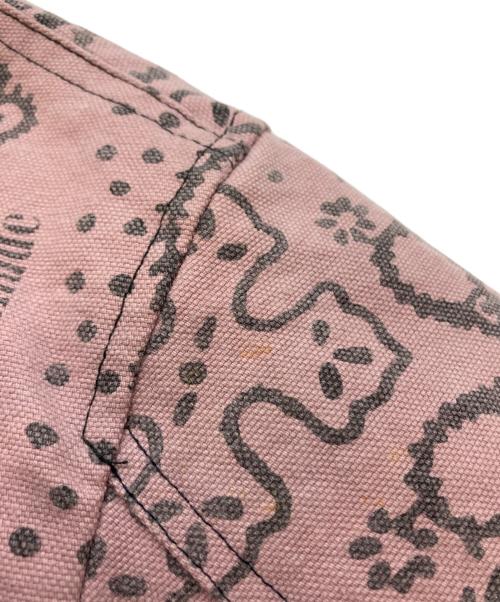 RHUDE（ルード）RHUDE (ルード) ペイズリーダックブルゾン ピンク サイズ:Ⅿの古着・服飾アイテム