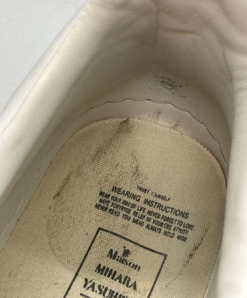 Maison MIHARA YASUHIRO（メゾン ミハラ ヤスヒロ）Maison MIHARA YASUHIRO (メゾン ミハラ ヤスヒロ) BLAKEY Low/Canvas ブラック サイズ:44の古着・服飾アイテム