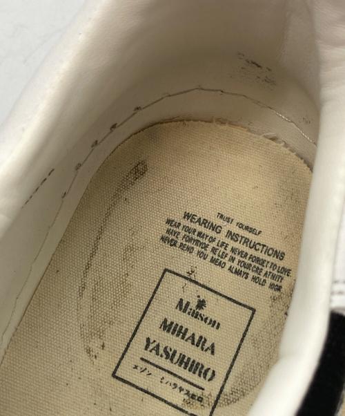 Maison MIHARA YASUHIRO（メゾン ミハラ ヤスヒロ）Maison MIHARA YASUHIRO (メゾン ミハラ ヤスヒロ) BLAKEY Low/Canvas ブラック サイズ:44の古着・服飾アイテム
