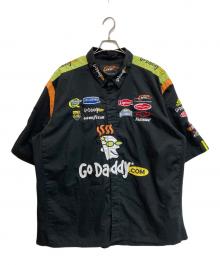 JR NATION（ジェイアール ネイション）の古着「レーシングシャツ」｜ブラック