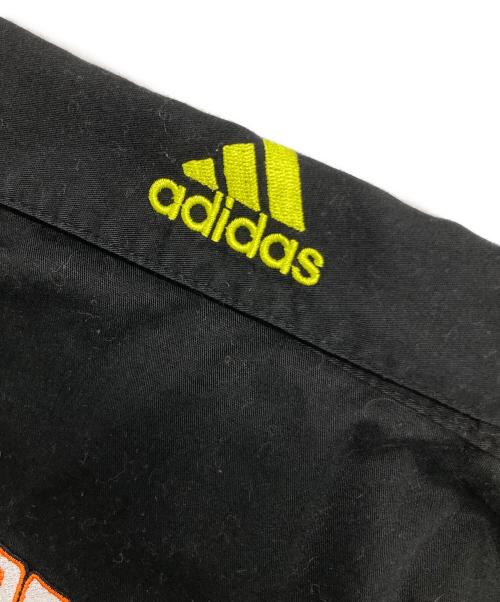 JR NATION（ジェイアール ネイション）JR NATION (ジェイアール ネイション) レーシングシャツ ブラック サイズ:２XLの古着・服飾アイテム