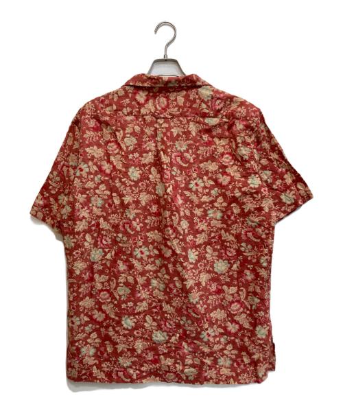 POLO RALPH LAUREN（ポロ・ラルフローレン）POLO RALPH LAUREN (ポロ・ラルフローレン) フラワープリントオープンカラーシャツ ピンク サイズ:Lの古着・服飾アイテム