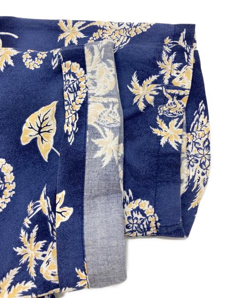 KAMEHAMEHA（カメハメハ）KAMEHAMEHA (カメハメハ) アロハシャツ ネイビー サイズ:Lの古着・服飾アイテム